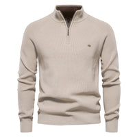 Vervéparis Horizon Luxe Half-Zip Sweater