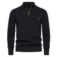 Vervéparis Horizon Luxe Half-Zip Sweater