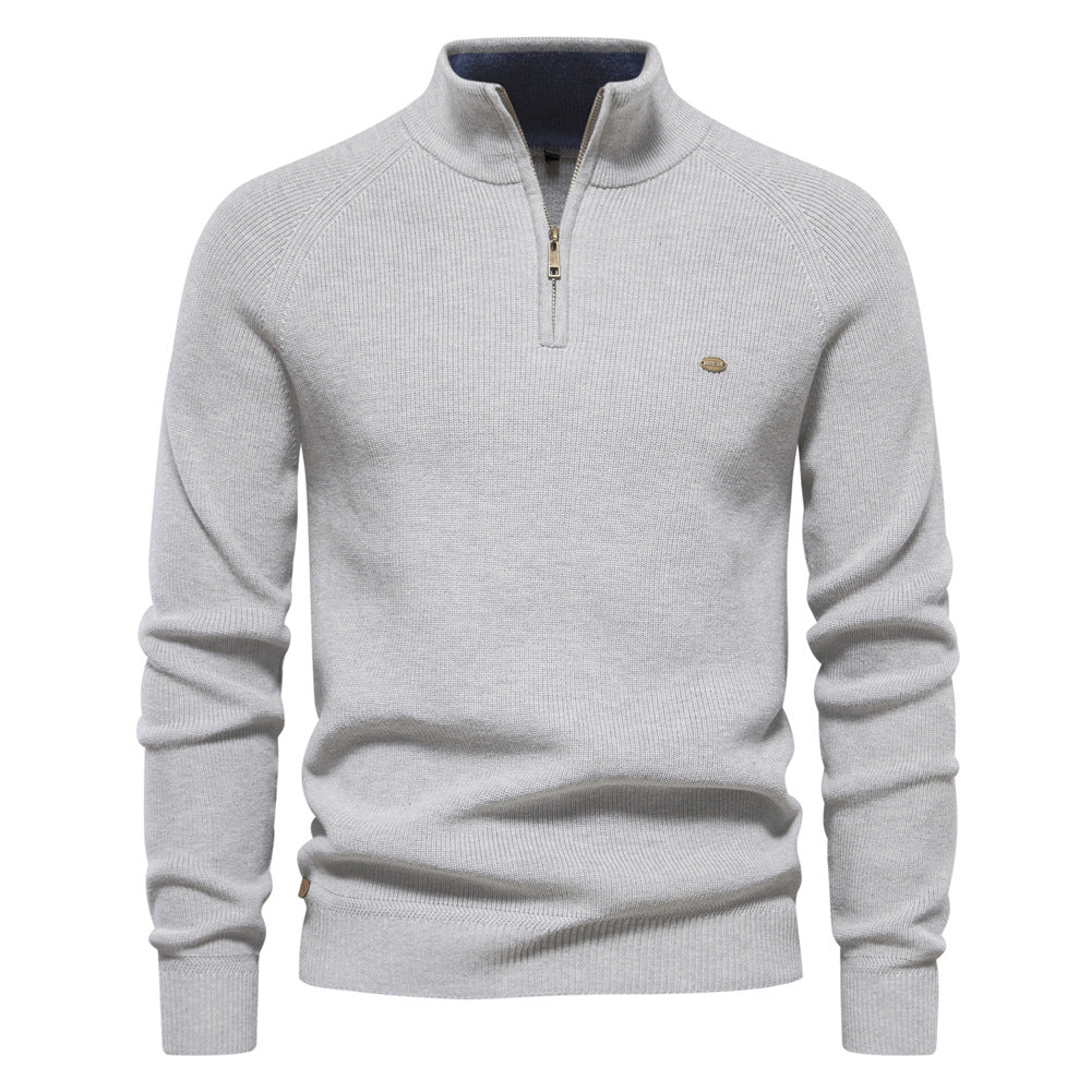 Vervéparis Horizon Luxe Half-Zip Sweater